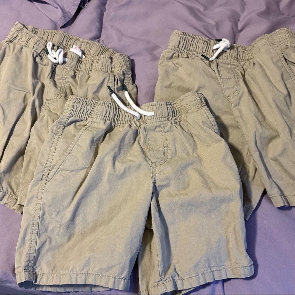 Cat & Jack Kids' Beige Shorts with Drawstring